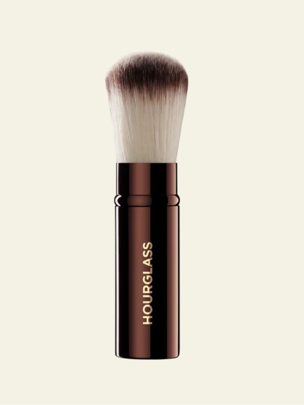 Hourglass Retractable Travel Brush